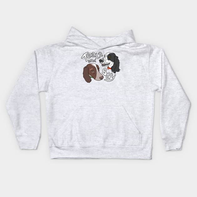 Teala and Bay - Christmas Shirt 2023! Kids Hoodie by Nick Courage HQ